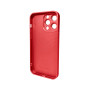 Чехол AG Glass Matt Frame Color для iPhone 15 Pro Max, Red