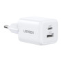 Мережевий зарядний пристрій UGREEN X514 20W, White
