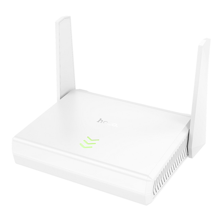 Маршрутизатор HOCO HI36 WiFi4 Wireless Router, White