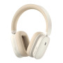 Bluetooth навушники Baseus Bowie H1 Noise-Cancelling Wireless Headphones Rice, White