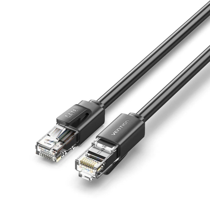 Сетевой кабель Vention Cat 6 UTP Patch Cable RJ-45 / RJ-45 1.5m, Black