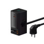 Сетевое зарядное устройство Baseus PSLR000301 65W with cable 1.5m, Black