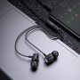 Проводные наушники HOCO M88 Graceful universal earphones with mic 1.2м, Black