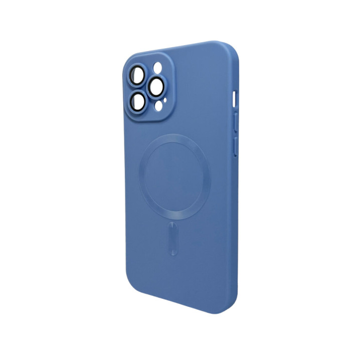 Чехол - накладка Cosmic Frame MagSafe Color для iPhone 12 Pro Max, Sierra Blue