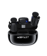 Бездротова мікрофонна система ACEFAST R2 300 mAh, Black