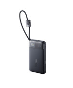 Зовнішній акумулятор Power Bank Baseus EnerFill FC11 USB QC3.0 / Type-C PD22.5W with cable 10000mAh, Black