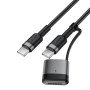 Data - кабель ACEFAST C22-05 USB-C to USB-C, Black
