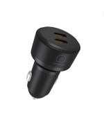 Автомобильное зарядное устройство WUW C243 PD20W, Black