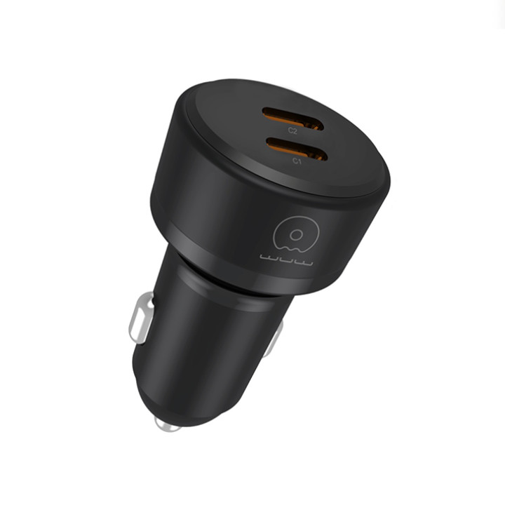 Автомобильное зарядное устройство WUW C243 PD20W, Black