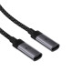 Аудіокабель ACEFAST J14 USB-C 2-in-1, Black