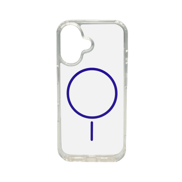 Чохол Cosmic Acrylic Thin Magnetic для iPhone 16, Purple