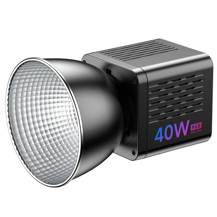 Видеосвет Ulanzi Vijim L024 40W COB Fill Light с RGB-подсветкой 3400mAh, Black