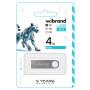 USB - флешка Wibrand USB 2.0 Puma 4Gb, Silver