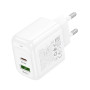 Сетевое зарядное устройство для HOCO CS55A Surplus Type-C PD30W / USB QC3.0, White