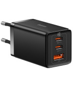 Мережевий зарядний пристрій Baseus GaN5 Pro Fast Charger 65W, Black