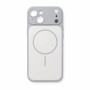 Чехол Silicone MAG COVER для iPhone 15, Lavender Grey
