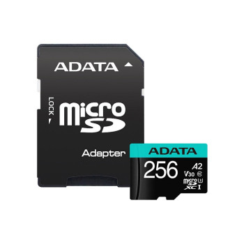 Карта памяти ADATA Premier Pro microSDXC 256GB Class 10, Black