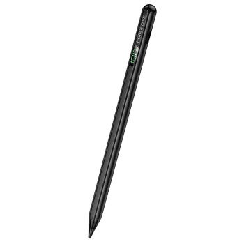 Універсальний стилус BOROFONE BG100 capacitive pen з диспллеєм 130mAh, Black