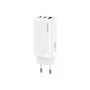 Мережевий зарядний пристрій Usams US-CC110 T33 PD65W / QC4.0, White