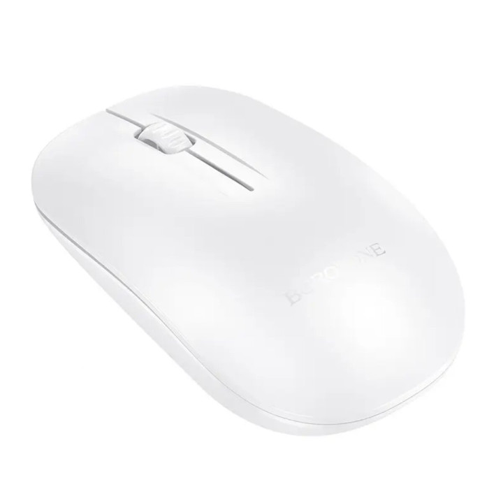Бездротова Bluetooth миша BOROFONE BG14 Planet 2.4G 1000 dpi, White