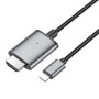 Переходник HOCO UA27 Lightning to HDTV, Metal Gray