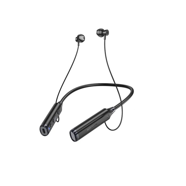 Bluetooth стерео наушники-гарнитура BOROFONE BE64 Perfect neckband BT earphones 800 mAh, Black