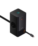 Мережевий зарядний пристрій Baseus PSLR000301 65W with cable 1.5m, Black