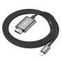 Переходник HOCO UA27 Lightning to HDTV, Metal Gray