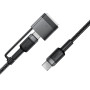 Data - кабель ACEFAST C22-05 USB-C to USB-C, Black