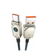 Data Кабель Baseus Unbreakable Series Fast Charging USB to Type-C 100W 2m, Stellar White