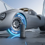 Автомобильный насос Baseus SuperMini Mega 120W, Cluster Black