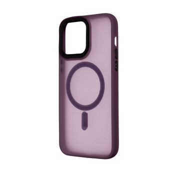 Чехол - накладка Cosmic Magnetic Color HQ для iPhone 15 Pro Max, Bordo