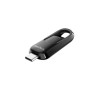 Флешка Flash SanDisk Gen1 Ultra Slider Type-C 3.2 128Gb (400 Mb/s), Black