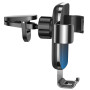 Автодержатель для смартфона Baseus Glaze Gravity Car Mount, Black