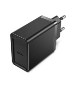 Мережевий зарядний пристрій Vention FADB0 PD20W / QC3.0 1.67 A, Black