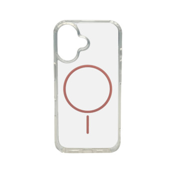 Чохол Cosmic Acrylic Thin Magnetic для iPhone 16, Pink