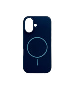 Чехол Cosmic Silicone Case Magnetic для iPhone 17, Dark Blue