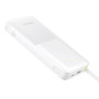 Зовнішній акумулятор Power Bank Baseus Bipow 2 USB / Type-C 20W with cable 20000mAh, White
