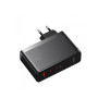 Мережевий зарядний пристрій Baseus CCGP100201 PD140W / QC5.0 Cable Type-C to Type-C 1m, Black