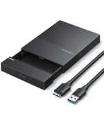Внешний карман UGREEN CM471 2.5 Inch Hard Drive Enclosure cable Micro USB to USB, Black