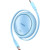 Data Кабель Baseus Free2Draw Mini Retractable Type-C to Type-C 100W 1m, Galaxy Blue