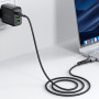 Data - кабель ACEFAST C22-05 USB-C to USB-C, Black