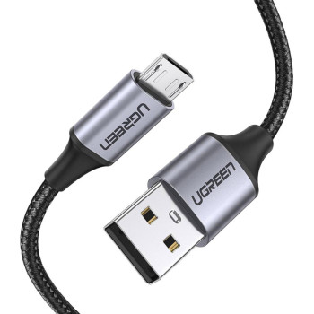 Кабель UGREEN US290 UGR-60148 USB 2.0 to Micro-USB 2m, Black