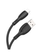 Data - кабель BOROFONE BX86 USB-A to Lightning, Black