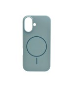 Чехол Cosmic Silicone Case Magnetic для iPhone 16, Sky Blue