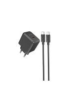 Сетевое зарядное устройство HOCO CS13A PD20W cable Type-C to Type-C, Black