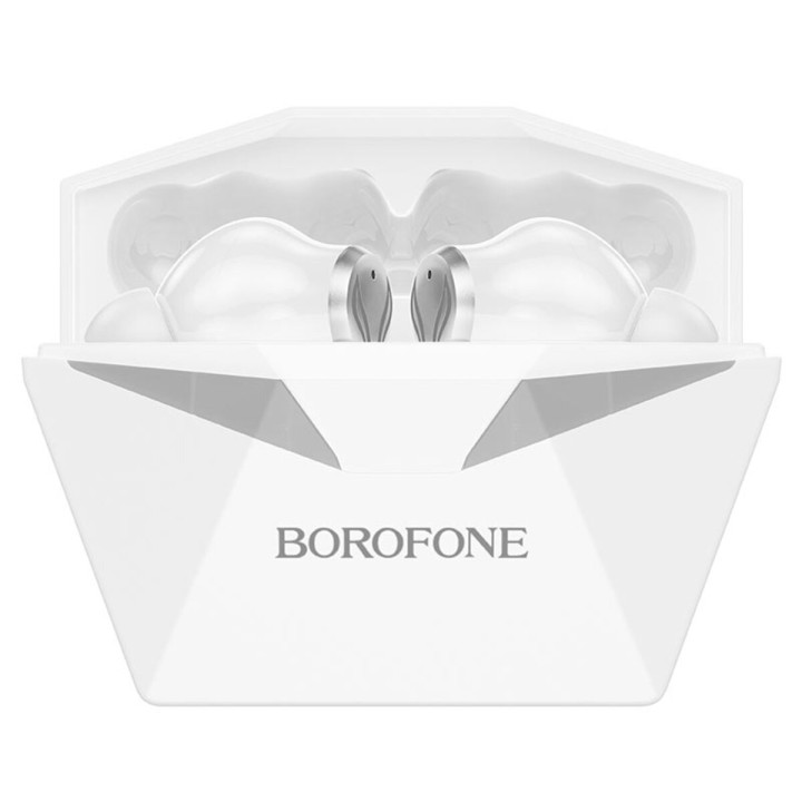 Бездротові Bluetooth навушники BOROFONE BW24 250 mAh, White