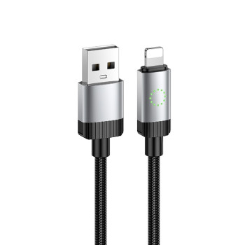 Data - кабель HOCO X117 USB - A to Lightning, Black