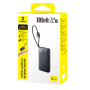 Зовнішній акумулятор Power Bank Baseus EnerFill FC11 USB QC3.0 / Type-C PD22.5W with cable 10000mAh, Black