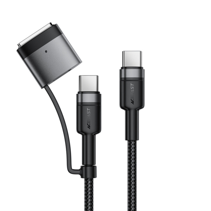 Data - кабель ACEFAST C22-05 USB-C to USB-C, Black
